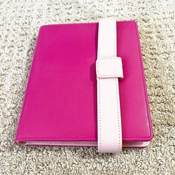 Creative Memories Pink Blue Picfolio Minutes Photo Album 4x6 Easel Baby Lot 2x - Picture 2 of 16